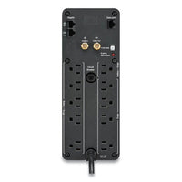 Br1000ms Back-ups Pro Br Series Sinewave Battery Backup System, 10 Outlets, 1000va, 1080 J