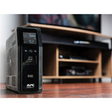 Br1000ms Back-ups Pro Br Series Sinewave Battery Backup System, 10 Outlets, 1000va, 1080 J