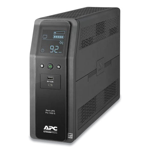 Br1000ms Back-ups Pro Br Series Sinewave Battery Backup System, 10 Outlets, 1000va, 1080 J