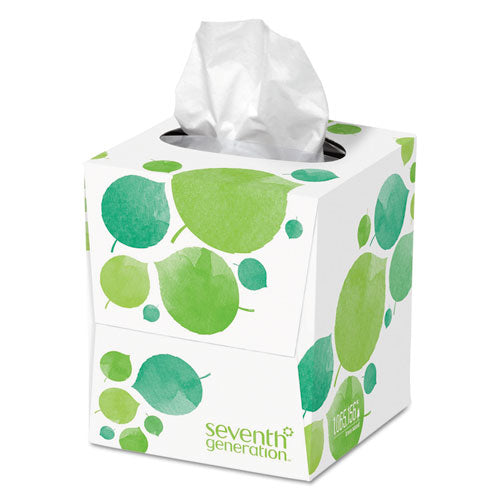 100% Recycled Facial Tissue, 2-ply, White, 85 Sheets-box