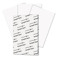 Digital Index White Card Stock, 92 Bright, 90lb, 11 X 17, White, 250-pack