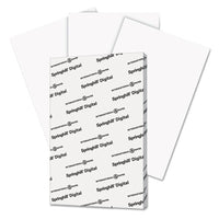 Digital Index White Card Stock, 92 Bright, 110lb, 11 X 17, White, 250-pack