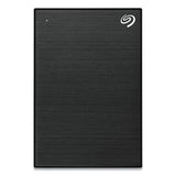 Backup Plus External Hard Drive, 5 Tb, Usb 2.0-3.0, Black