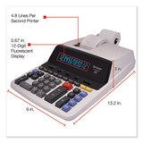 El2630piii Two-color Printing Calculator, Black-red Print, 4.8 Lines-sec