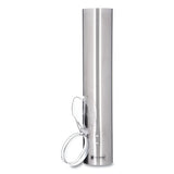 Small Pull-type Water Cup Dispenser, Stainless Steel