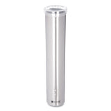 Small Pull-type Water Cup Dispenser, Stainless Steel