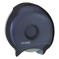 Single 12" Jbt Bath Tissue Dispenser, 1 Roll, 12 9-10x5 5-8x14 7-8, Black Pearl