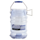 Saf-t-ice Tote, 6gal Capacity, Transparent Blue