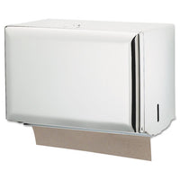 Singlefold Paper Towel Dispenser, 10.75 X 6 X 7.5, Chrome