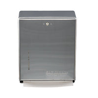 C-fold-multifold Towel Dispenser, 11.38 X 4 X 14.75, Stainless Steel