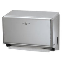 Mini C-fold-multifold Towel Dispenser, 11.13 X 3.88 X 7.88, Chrome