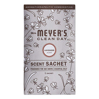 Clean Day Scent Sachets, Lavender, 0.05 Lbs Sachet, 18-carton