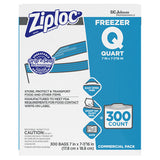 Zipper Freezer Bags, 2 Gal, 13" X 15", Clear, 10-box