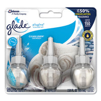 Plugin Scented Oil, Clean Linen, 0.67 Oz, 2 Warmers And 6 Refills-pack