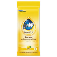 Lemon Scent Wet Wipes, Cloth, 7 X 10, White, 24-pack