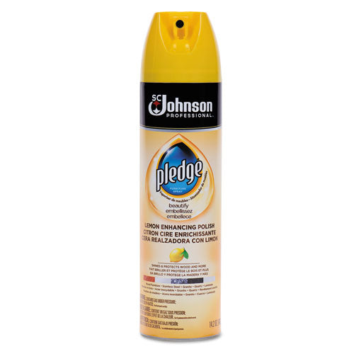 Furniture Polish, Lemon, 9.7 Oz Aerosol Spray, 6-carton