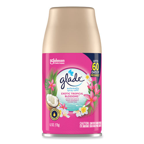 Automatic Air Freshener, Exotic Tropical Blossoms, 6.2 Oz, 4-carton