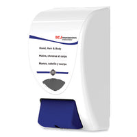 Cleanse Hand, Hair And Body Dispenser, 2 L, 6.4 X 5.7 X 11.5, White-blue, 15-carton