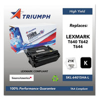 Toner,lex T640,bk