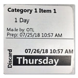 Self-adhesive Small Multipurpose Labels, 0.43" X 1.5", White, 300-box