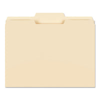 Manila File Folders, 1-3-cut Tabs, Center Position, Letter Size, 100-box