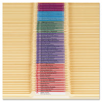 Manila File Folders, 1-3-cut Tabs, Center Position, Letter Size, 100-box