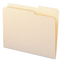 Manila Guide Height Systems File Folders, 2-5-cut Tabs, Right Of Center, Letter Size, 100-box