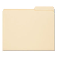 Manila Guide Height Systems File Folders, 2-5-cut Tabs, Right Of Center, Letter Size, 100-box