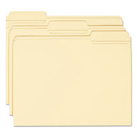 Expandable Heavyweight File Folders, 1-3-cut Tabs, Letter Size, Manila, 50-box