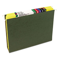 Reinforced Top Tab Colored File Folders, Straight Tab, Letter Size, Yellow, 100-box
