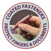 Pressboard Classification Folders With Safeshield Coated Fasteners, 2-5 Cut, 3 Dividers, Letter Size, Gray-green, 10-box