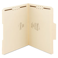 Supertab Reinforced Guide Height 2-fastener Folders, 1-3-cut Tabs, Letter Size, 14 Pt. Manila, 50-box