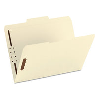 Top Tab 2-fastener Folders, 1-3-cut Tabs, Letter Size, 11 Pt. Manila, 50-box