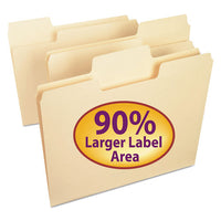 Supertab Top Tab File Folders, 1-3-cut Tabs, Legal Size, 14 Pt. Manila, 50-box