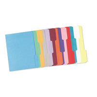 Reinforced Top Tab Colored File Folders, 1-3-cut Tabs, Legal Size, Yellow, 100-box