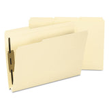 Top Tab Manila Expansion 2-fastener Folders, 1-3-cut Tabs, Legal Size, 50-box