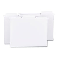 Fastab Hanging Folders, Letter Size, 1-3-cut Tab, White, 20-box