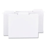 Fastab Hanging Folders, Letter Size, 1-3-cut Tab, White, 20-box