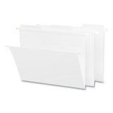 Fastab Hanging Folders, Letter Size, 1-3-cut Tab, White, 20-box