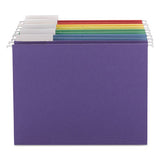 Color Hanging Folders With 1-3 Cut Tabs, Letter Size, 1-3-cut Tab, Assorted, 25-box