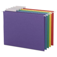 Color Hanging Folders With 1-3 Cut Tabs, Letter Size, 1-3-cut Tab, Assorted, 25-box