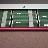Hanging Folders, Letter Size, 1-5-cut Tab, Standard Green, 25-box