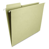 Fastab Hanging Folders, Letter Size, 1-3-cut Tab, Moss, 20-box