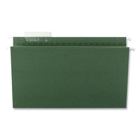 Tuff Hanging Folders With Easy Slide Tab, Legal Size, 1-3-cut Tab, Standard Green, 20-box