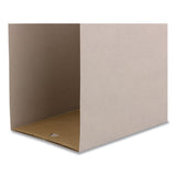 Tuff Extra Capacity Hanging File Folders W- Easy Slide Tab, 4" Expansion, Legal, Steel Gray,18-box