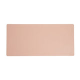 Vegan Leather Desk Pads, 36 X 17, Light Pink