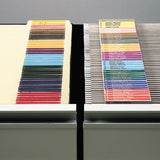 Viewables Hanging Folder Tab And Label Bulk Pack Refill, 1-3-cut Tabs, Assorted Colors, 3.5" Wide, 100-box