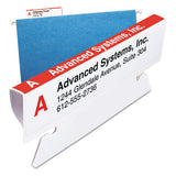 Viewables Hanging Folder Tab And Label Bulk Pack Refill, 1-3-cut Tabs, Assorted Colors, 3.5" Wide, 100-box