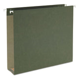 Box Bottom Hanging File Folders, Letter Size, Standard Green, 25-box