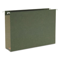 Box Bottom Hanging File Folders, Legal Size, Standard Green, 25-box